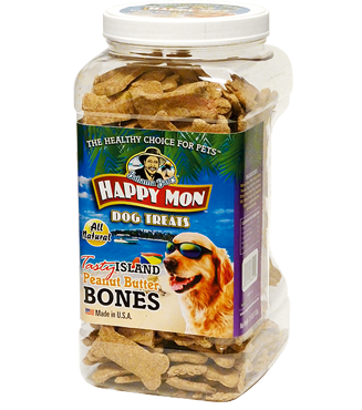 Tasty Island Peanut Butter Bones